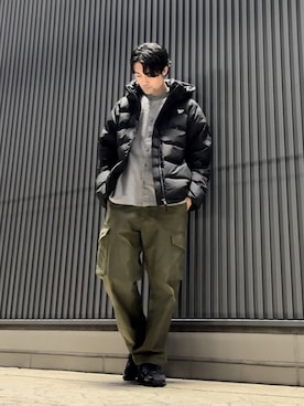 「Reebok（リーボック）のアイテム（ジャケット/アウター）」を使った、Kenjiさん（メンズ・182cm）の秋コーディネート