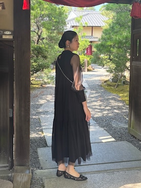 「オケージョン」｜Risaさん（レディース・169cm）の夏コーディネート