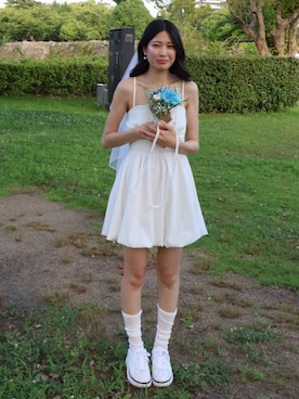 「アイテム（ワンピース/ドレス）」を使った、Risaさん（レディース・169cm・20代）の夏コーディネート