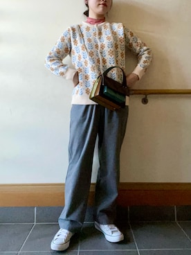 けろちゃんさん(レディース・156cm)の冬コーディネート