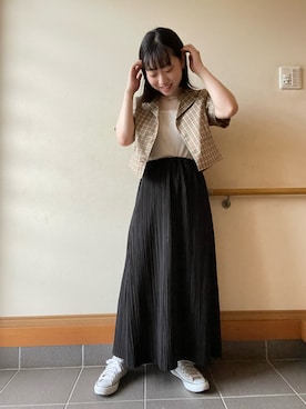 けろちゃんさん（レディース・156cm）の秋コーディネート