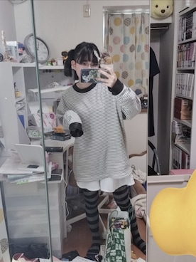 「アイテム（セットアップ）」を使った、ぬさん（レディース・156cm）の秋コーディネート