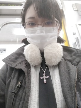 「アイテム（イヤリング（片耳用））」を使った、ぬさん（レディース・155cm）の秋コーディネート