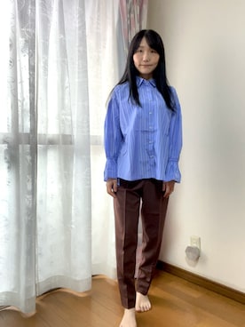 「nissen（ニッセン）のアイテム」を使った、ようこさん（レディース・150cm）の秋コーディネート