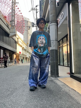 「ROYAL FLASH（ロイヤルフラッシュ）のアイテム」を使った、lllbale13さん（メンズ・165cm）の夏コーディネート