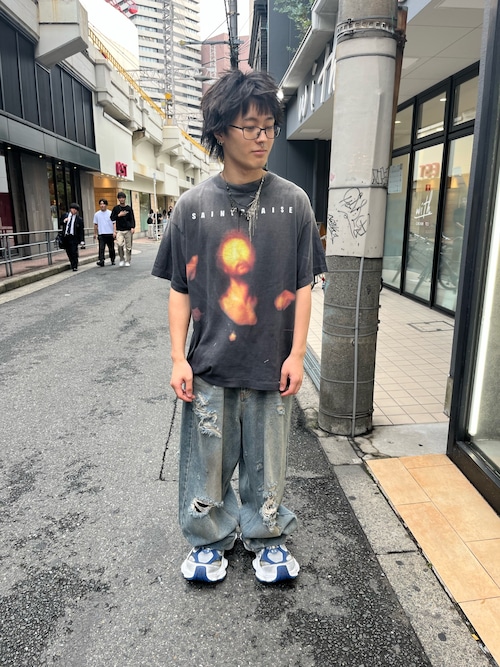 FR(13)NDS /フレンズ/HDKダメージワイドパンツ（デニムパンツ）｜FR(13