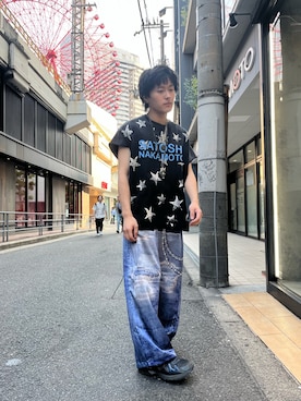 「ROYAL FLASH（ロイヤルフラッシュ）のアイテム」を使った、lllbale13さん（メンズ・165cm）の夏コーディネート