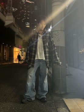 lllbale13さん（骨格ストレート・メンズ・165cm）の秋コーディネート