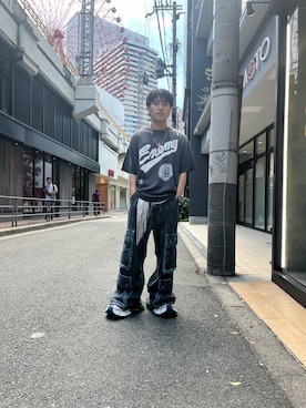「ROYAL FLASH（ロイヤルフラッシュ）のアイテム」を使った、lllbale13さん（メンズ・165cm）の夏コーディネート