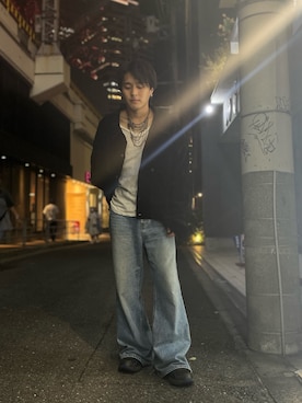 lllbale13さん（骨格ストレート・メンズ・165cm）の秋コーディネート