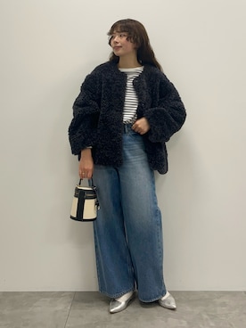 「アイテム（その他アウター）」を使った、nanaさん（レディース・161cm・20代）の秋コーディネート