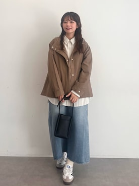 nanaさん（レディース・161cm）の冬コーディネート