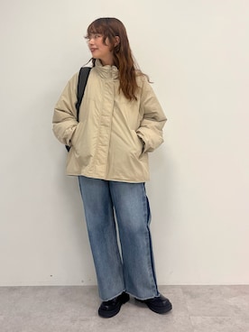 「アイテム（その他アウター）」を使った、nanaさん（レディース・161cm・20代）の秋コーディネート