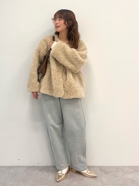 「アイテム（その他アウター）」を使った、nanaさん（レディース・161cm・20代）の秋コーディネート