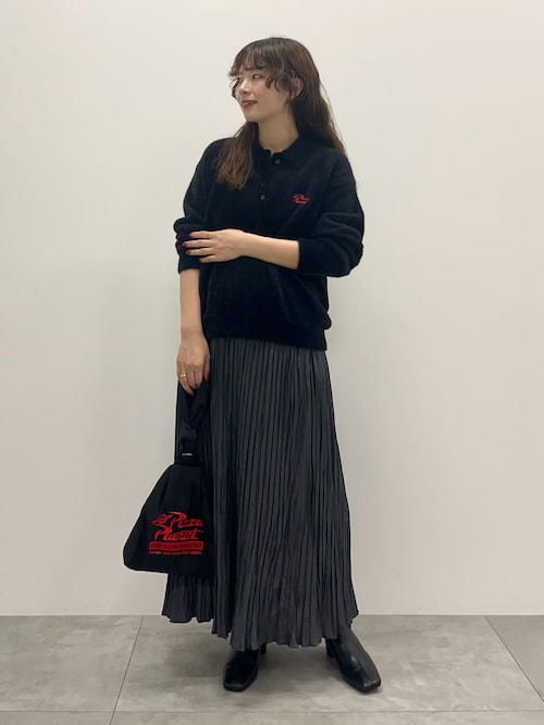 セール】【PIZZA PLANET】衿付きニットプルオーバー（ニット/セーター