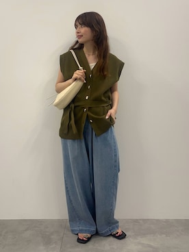 nanaさん（レディース・161cm）の春コーディネート