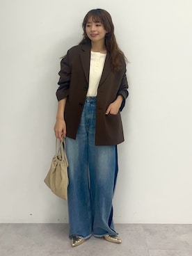 「AMERICAN HOLIC」｜nanaさん（レディース・161cm）の秋コーディネート