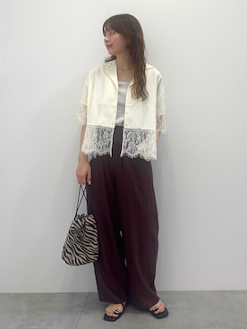 nanaさん（レディース・161cm）の春コーディネート