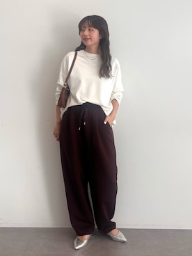 nanaさん（レディース・161cm）の冬コーディネート