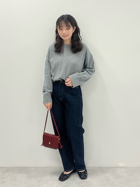 「AMERICAN HOLIC」｜nanaさん（レディース・161cm）の冬コーディネート