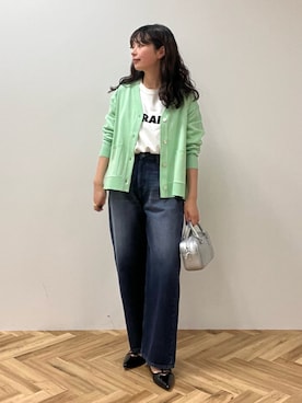 「AMERICAN HOLIC」｜nanaさん（レディース・161cm）の冬コーディネート