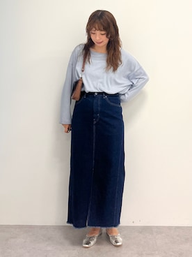 「AMERICAN HOLIC（アメリカンホリック）のアイテム」を使った、nanaさん（レディース・161cm）の秋コーディネート