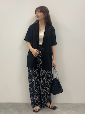 nanaさん（レディース・161cm）の春コーディネート