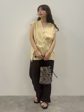 nanaさん（レディース・161cm）の春コーディネート