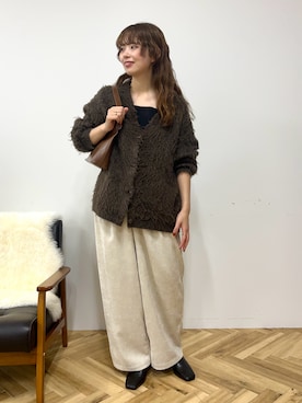 「AMERICAN HOLIC」｜「アイテム（トップス）」を使った、nanaさん（レディース・161cm）の秋コーディネート