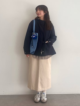 nanaさん（レディース・161cm）の冬コーディネート