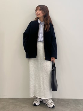 「アイテム（その他アウター）」を使った、nanaさん（レディース・161cm・20代）の秋コーディネート