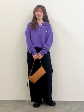 「AMERICAN HOLIC（アメリカンホリック）のアイテム」を使った、nanaさん（レディース・161cm）の秋コーディネート