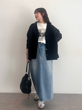 nanaさん（レディース・161cm）の冬コーディネート