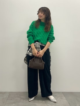 「AMERICAN HOLIC（アメリカンホリック）のアイテム」を使った、nanaさん（レディース・161cm）の秋コーディネート