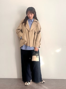 nanaさん（レディース・161cm）の冬コーディネート