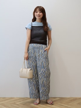 「AMERICAN HOLIC（アメリカンホリック）のアイテム」を使った、nanaさん（レディース・161cm）の夏コーディネート
