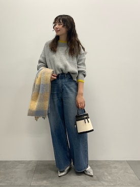 「AMERICAN HOLIC」｜「アイテム（トップス）」を使った、nanaさん（レディース・161cm）の秋コーディネート