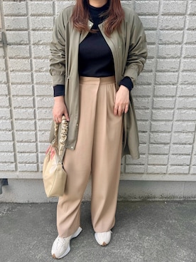 「きれいめコーディネート」｜Ayumi0720さん（レディース・156cm）の春コーディネート