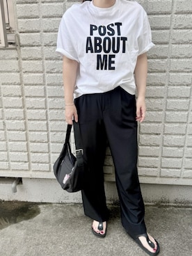 「green label relaxing（グリーンレーベルリラクシング）のアイテム（ショルダーバッグ）」を使った、Ayumi0720さん（レディース・156cm）の秋コーディネート