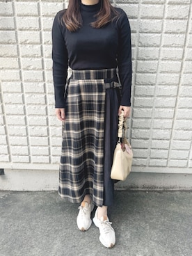 「UNTITLED（アンタイトル）のアイテム」を使った、Ayumi0720さん（レディース・156cm）の冬コーディネート