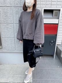 専用　IENA 【COGTHEBIGSMOKE】別注パフスリーブスウェット コグ COGTHEBIGSMOKE】IENA別注パフスリーブスウェット