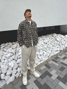 「アイテム（ジャケット/アウター）」を使った、St.さん（メンズ・175cm）の秋コーディネート