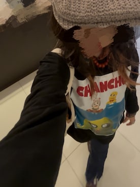 「アイテム（ハンチング/ベレー帽）」を使った、nyonyonさん（レディース・150cm）の秋コーディネート