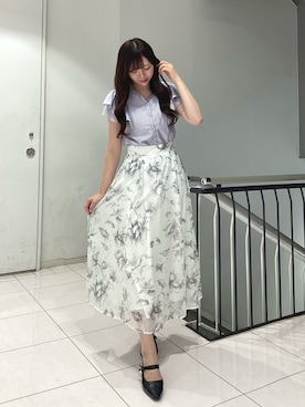 「MISCH MASCH（ミッシュマッシュ）のアイテム」を使った、名古屋パルコ店さん（レディース・166cm）の春コーディネート