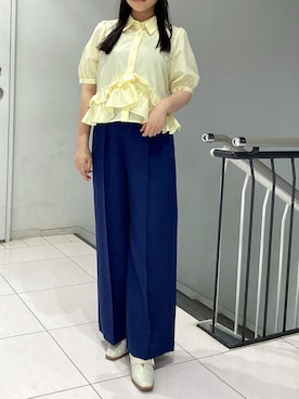 名古屋パルコ店さん（レディース・156cm）の春コーディネート