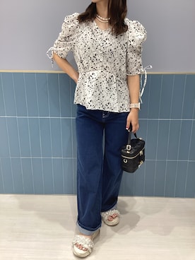 「WA ORiental TRaffic（ダブルエーオリエンタルトラフィック）のアイテム」を使った、名古屋パルコ店さん（レディース・148cm）の夏コーディネート