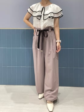 「アイテム（パンプス）」を使った、名古屋パルコ店さん（レディース・148cm）の夏コーディネート
