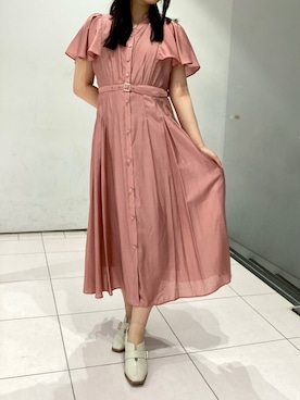 「MISCH MASCH（ミッシュマッシュ）のアイテム」を使った、名古屋パルコ店さん（レディース・156cm）の春コーディネート