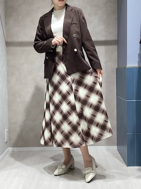 名古屋パルコ店さん（レディース・166cm）の秋コーディネート