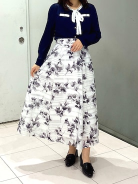 「MISCH MASCH（ミッシュマッシュ）のアイテム」を使った、名古屋パルコ店さん（レディース・156cm）の春コーディネート